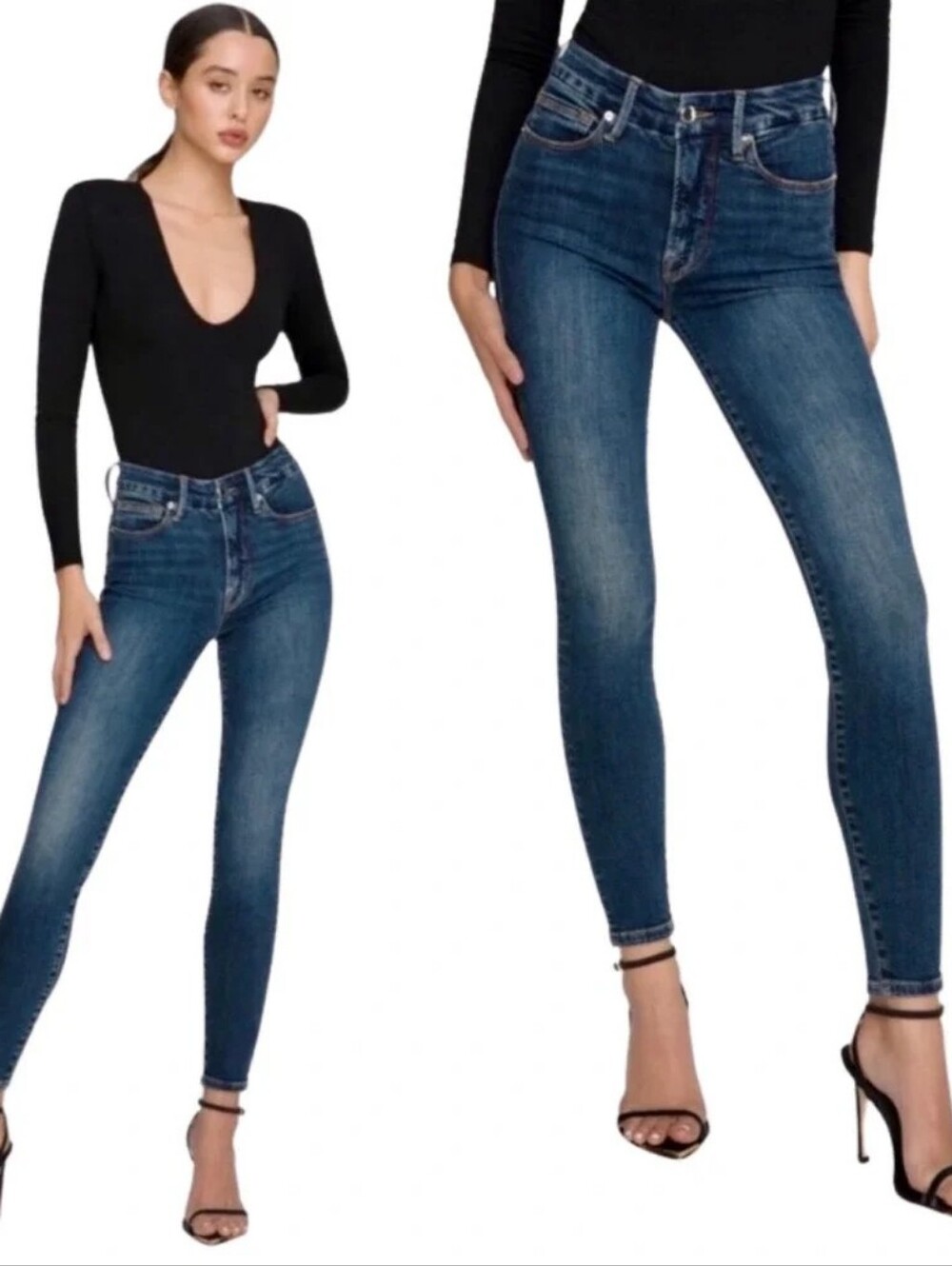 Good American Good Legs Skinny Jeans BLUE609